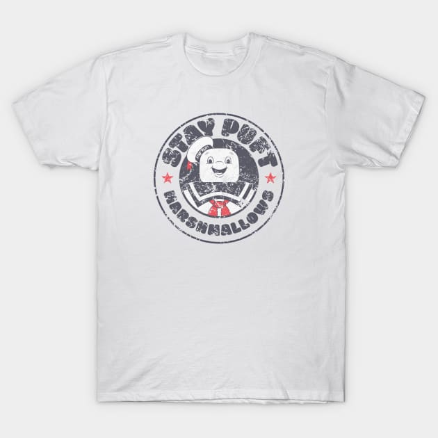 Stay Puft Marshmallows (Ghostbusters) T-Shirt by GraphicGibbon